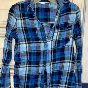 Aeropostale Long Sleeved Button Up Flannel